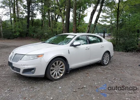 2010 Lincoln Mks z USA, uszkodzony, nr VIN 1LNHL9DR2AG601485